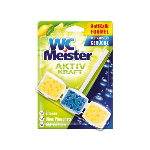 WC Meister wc illatosító tisztító block - Lemon 45g